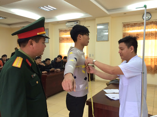 Tiêu chuẩn về sức khỏe của thí sinh dự tuyển vào các trường quân đội